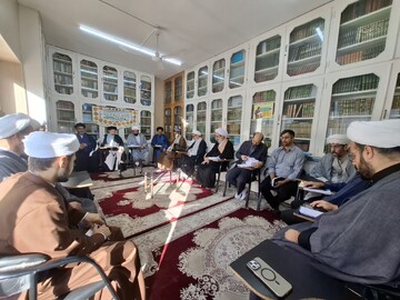 تصاویر/ بازدید مدیر و معاونین حوزه علیه استان گیلان از مدرسه علمیه جامع رشت