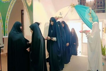 افتتاحیه طرح «اربعین تعالی» در مدرسه علمیه الزهرا(س) گناوه برگزار شد
