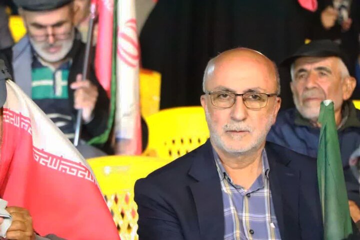 تصاویر /اجتماع مردم قزوین در ایستگاه 225