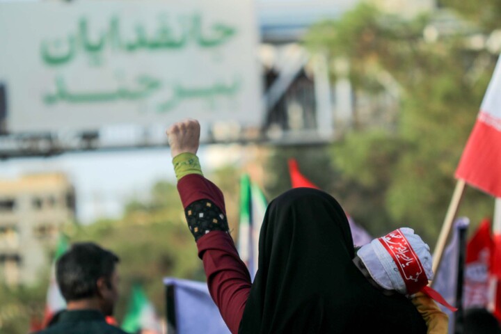 تصاویر| حضور گسترده اقشار مختلف در رزمایش جانفدا بیرجند
