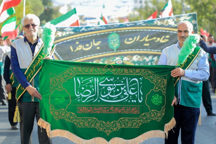 تصاویر| حضور گسترده اقشار مختلف در رزمایش جانفدا بیرجند