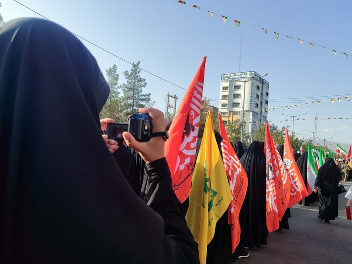تصاویر| طلاب مدرسه علمیه نرجس(س) در رزمایش جانفدای شهرستان بیرجند