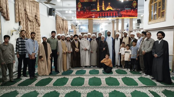 تصاویر| حضور طلاب و روحانیون شهرستان طبس در رزمایش جانفدا