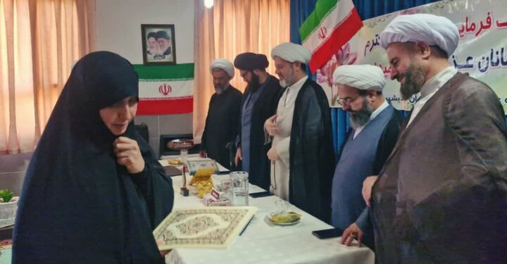 تصاویر/ مراسم تودیع و معارفه مدیر مدرسه علمیه فاطمیه (س) مهدی‌شهر