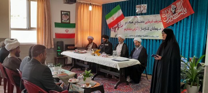 تصاویر/ مراسم تودیع و معارفه مدیر مدرسه علمیه فاطمیه (س) مهدی‌شهر