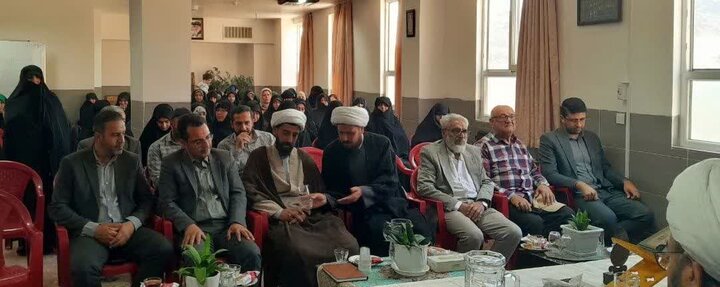 تصاویر/ مراسم تودیع و معارفه مدیر مدرسه علمیه فاطمیه (س) مهدی‌شهر
