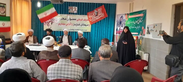 تصاویر/ مراسم تودیع و معارفه مدیر مدرسه علمیه فاطمیه (س) مهدی‌شهر