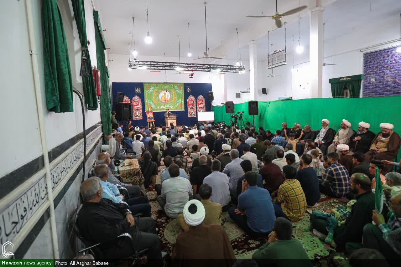 تصاویر/ مراسم هفتگی به‌یاد جانباز شهید مدافع وطن محمدمهدی رضائی صدرآبادی