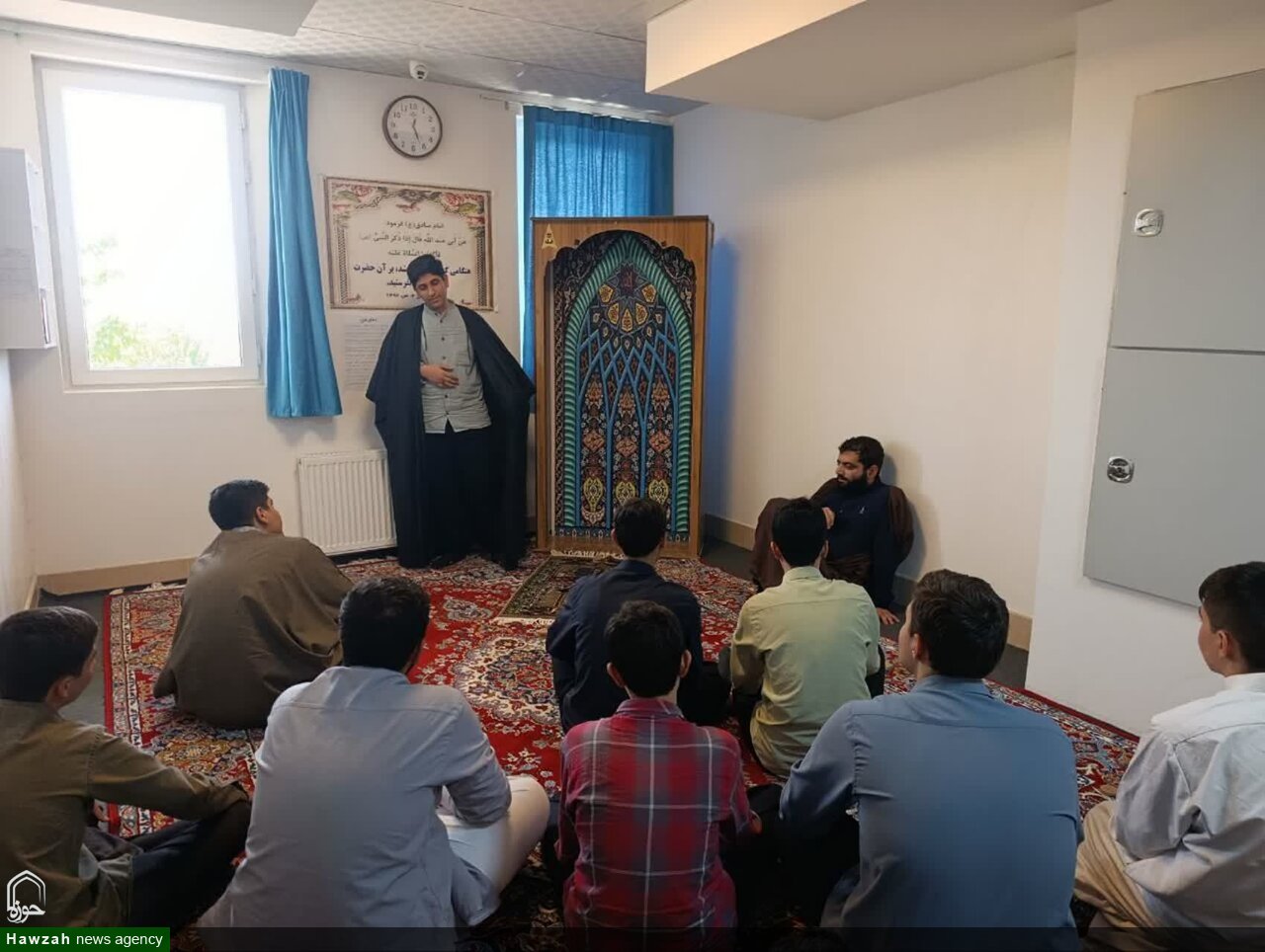 اجرای طرح خطیب در مدرسه علمیه تویسرکان