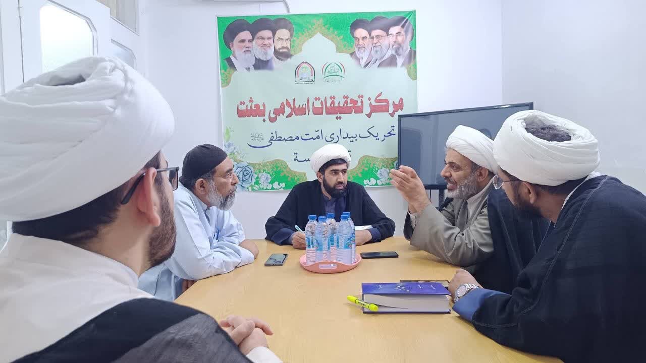 ڈاکٹر قاسم شبان نیا کا مرکز تحقیقات اسلامی بعثت قم کا دورہ / علمی و تحقیقی تعاون پر تبادلۂ خیال