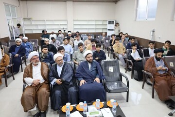 تصاویر/ آئین افتتاحیه دوره آموزشی زبان روسی در مدرسه علمیه محمدیه قائمشهر