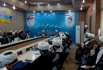 تصاویر/ اجلاسیه معاونین پژوهش مدارس علمیه خوزستان