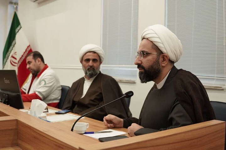 تصاویر/ نشست مشترک جمعیت هلال‌احمر و حوزه‌ علمیه آذربایجان‌شرقی با انعقاد تفاهم‌نامه همکاری