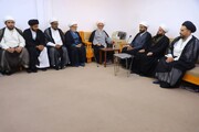 دفتر قائد ملت جعفریہ پاکستان نجف اشرف عراق کے وفد کی آیت الله شیخ بشیر نجفی سے ملاقات