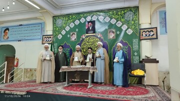 تصاویر/ برگزاری جلسه ترویج پژوهش و رونمایی از کتاب «حقائق الاصولیه»