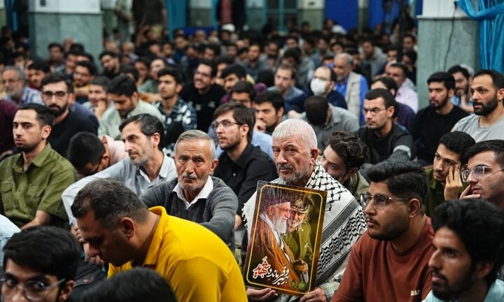 تصاویر/ مراسم سوگواری رهبر شهید امت در دانشگاه علامه طباطبایی