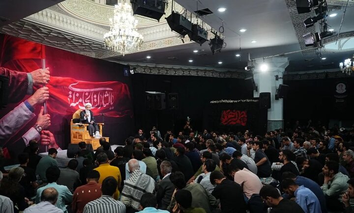 تصاویر/ مراسم سوگواری رهبر شهید امت در دانشگاه علامه طباطبایی