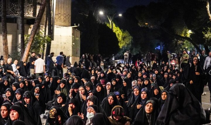 تصاویر/ مراسم سوگواری رهبر شهید امت در دانشگاه علامه طباطبایی