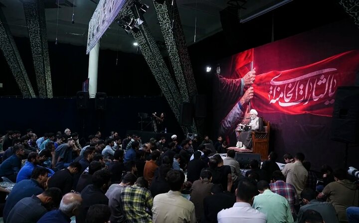 تصاویر/ مراسم سوگواری رهبر شهید امت در دانشگاه علامه طباطبایی