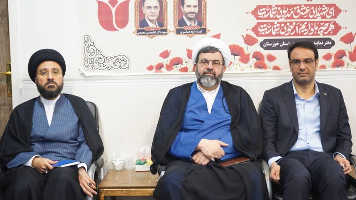 اولین نشست راهبران شورای همکاری حوزه و آموزش و پرورش خوزستان