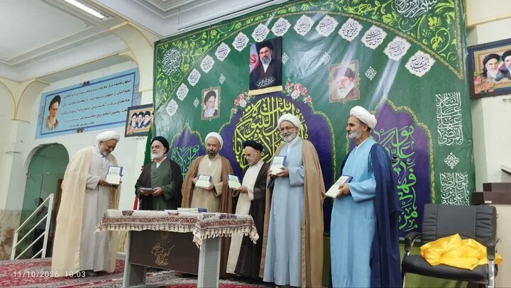 تصاویر|برگزاری جلسه ترویج پژوهش و رونمایی از کتاب «حقائق الاصولیه»