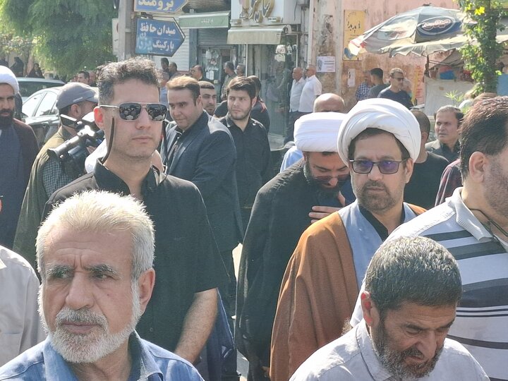 تصاویر/ تشییع پیکر آیت الله قربانی در آستانه اشرفیه