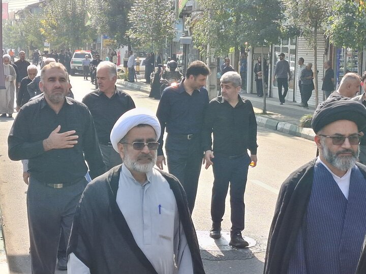 تصاویر/ تشییع پیکر آیت الله قربانی در آستانه اشرفیه
