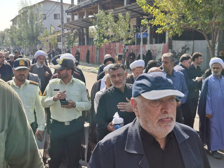 تصاویر/ تشییع پیکر آیت الله قربانی در آستانه اشرفیه