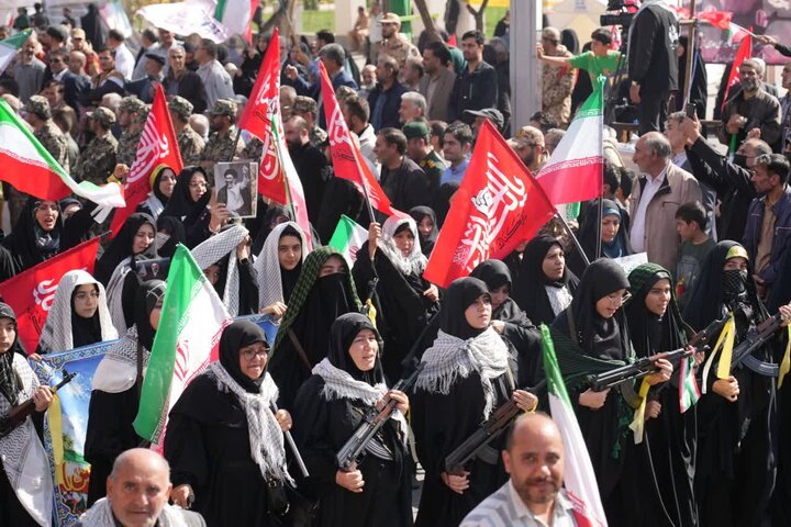 تصاویر/ رزمایش بزرگ جانفدایان در اردبیل