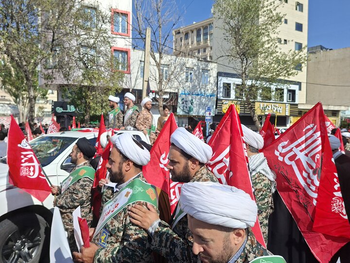 تصاویر/ رزمایش بزرگ جانفدایان در اردبیل