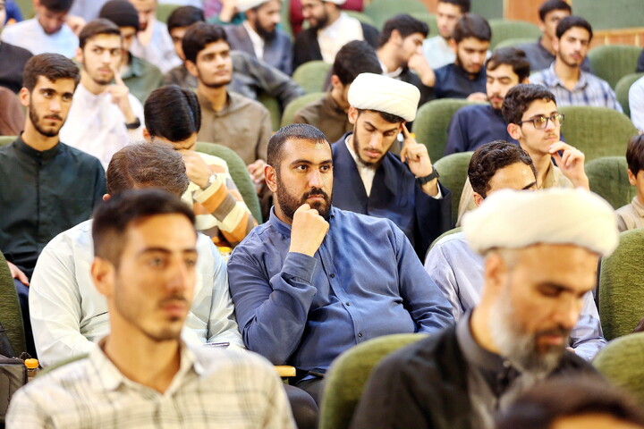 تصاویر/ نخستین همایش تشکل‌های طلبه‌محور مدارس سطح یک حوزه علمیه قم