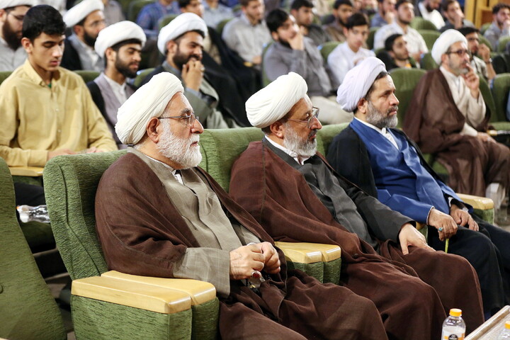 تصاویر/ نخستین همایش تشکل‌های طلبه‌محور مدارس سطح یک حوزه علمیه قم