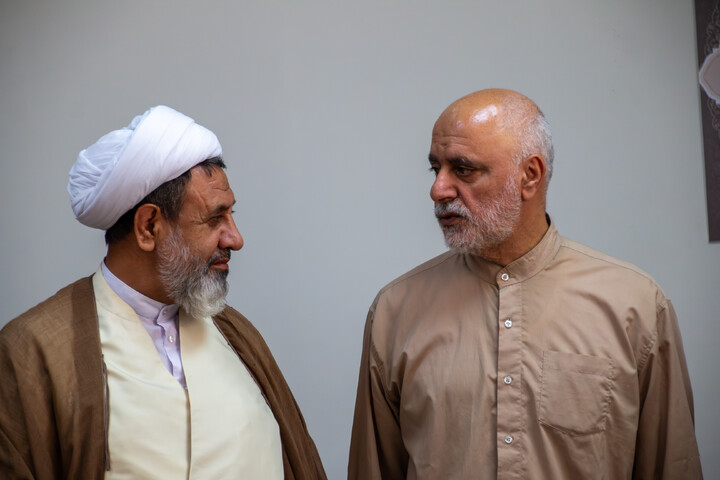 تصاویر/ مراسم تجلیل از پیشکسوتان دفاع مقدس حوزه علمیه استان کرمان