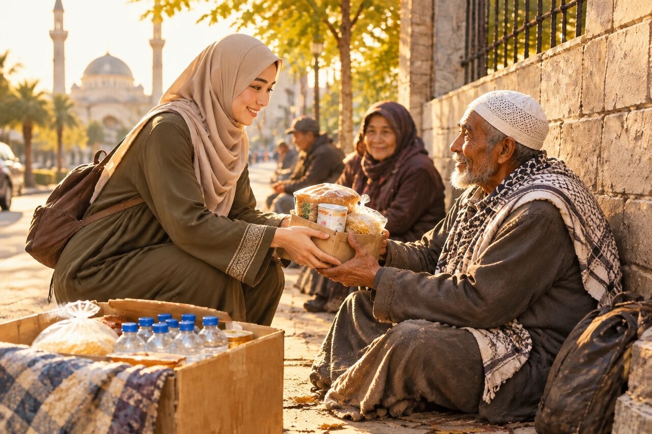 La limosna: un comercio con Dios