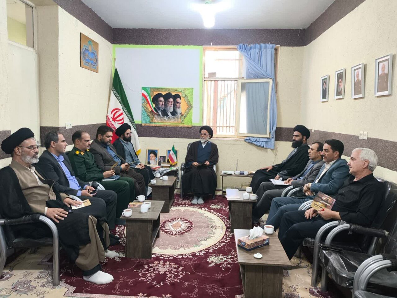 جلسه قرارگاه مسجد شهرستان نطنز برگزار شد