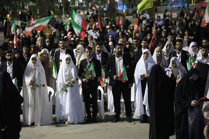 جشن وصال ۱۵ زوج جوان خراسان جنوبی