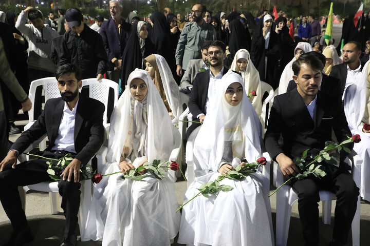 جشن وصال ۱۵ زوج جوان خراسان جنوبی