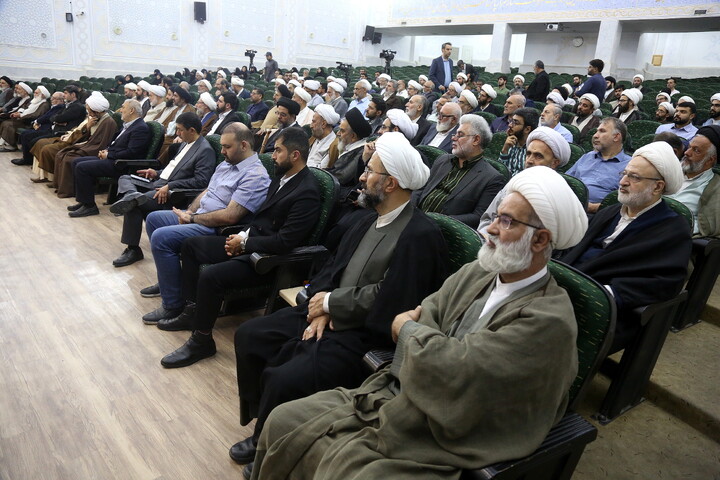 تصاویر/ مراسم بزرگداشت  پنجمین سالگرد ارتحال علامه حسن زاده آملی(ره)