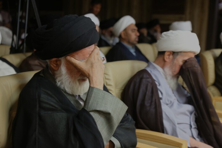 گردهمایی خطبای حسینی در نمایندگی قم عتبه مقدسه حسینیه