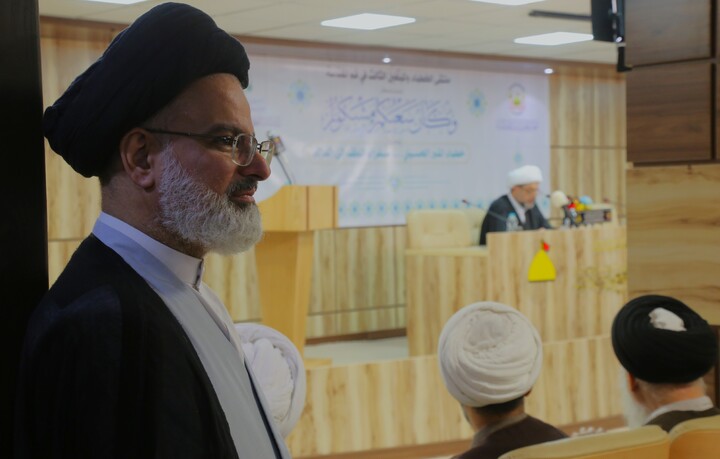گردهمایی خطبای حسینی در نمایندگی قم عتبه مقدسه حسینیه