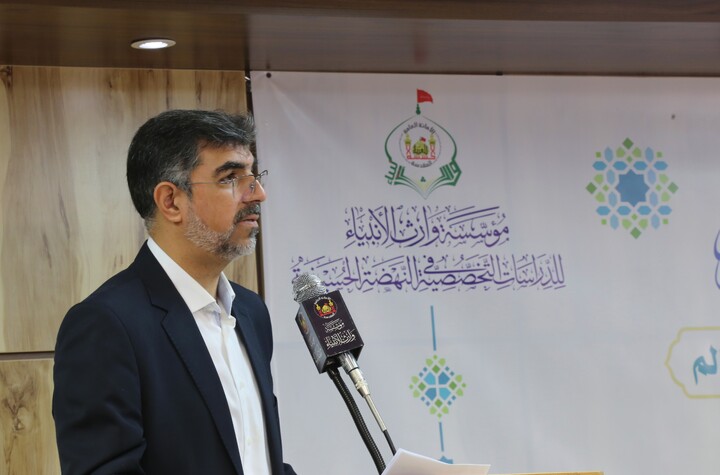 گردهمایی خطبای حسینی در نمایندگی قم عتبه مقدسه حسینیه