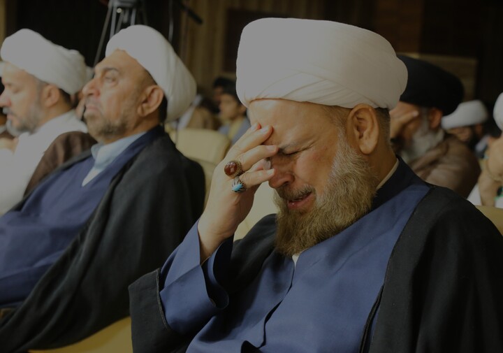گردهمایی خطبای حسینی در نمایندگی قم عتبه مقدسه حسینیه
