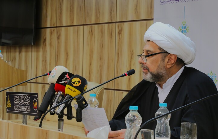 گردهمایی خطبای حسینی در نمایندگی قم عتبه مقدسه حسینیه