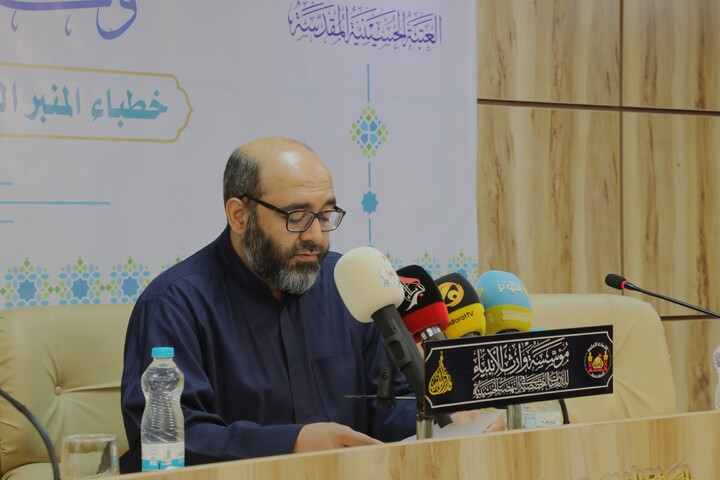 گردهمایی خطبای حسینی در نمایندگی قم عتبه مقدسه حسینیه