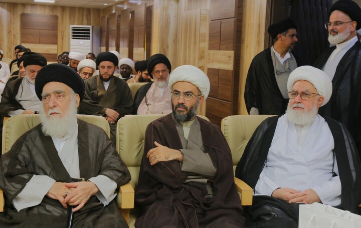 گردهمایی خطبای حسینی در نمایندگی قم عتبه مقدسه حسینیه