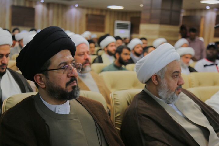 گردهمایی خطبای حسینی در نمایندگی قم عتبه مقدسه حسینیه