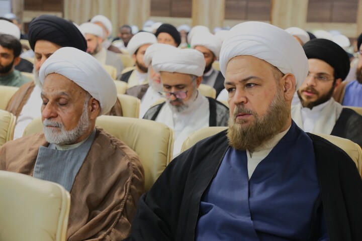 گردهمایی خطبای حسینی در نمایندگی قم عتبه مقدسه حسینیه