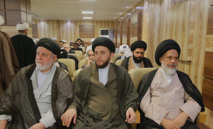 گردهمایی خطبای حسینی در نمایندگی قم عتبه مقدسه حسینیه