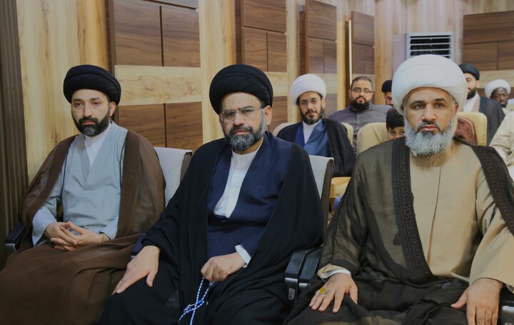 گردهمایی خطبای حسینی در نمایندگی قم عتبه مقدسه حسینیه