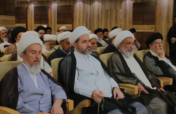 گردهمایی خطبای حسینی در نمایندگی قم عتبه مقدسه حسینیه